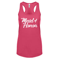 Racerback Maid of Honor Womens Tank Top