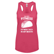 Racerback Fitness Taco Womens Tank Top