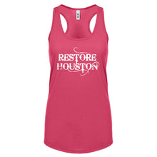 Racerback Restore Houston Womens Tank Top