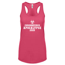 Coronavirus Apocalypse 2020 Womens Racerback Tank Top