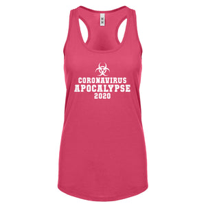 Coronavirus Apocalypse 2020 Womens Racerback Tank Top