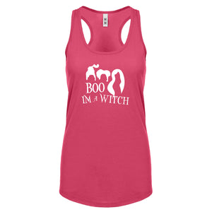 Boo! I'm a Witch! Womens Racerback Tank Top