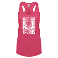 Racerback Taurus Zodiac Astrology Womens Tank Top