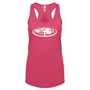 Racerback Flat Earth Society Womens Tank Top