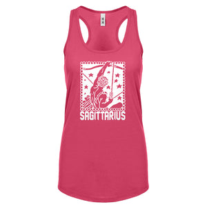 Racerback Sagittarius Zodiac Astrology Womens Tank Top