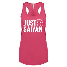 Racerback Just Saiyan Womens Tank Top