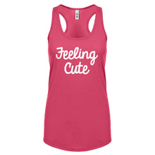 Feeling Cute Womens Racerback Tank Top
