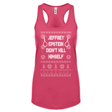 Epstein Didn't Kill Himself Christmas Womens Racerback Tank Top