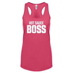 Hot Sauce Boss Womens Racerback Tank Top