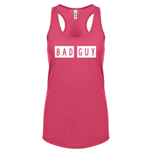 Bad Guy Womens Racerback Tank Top