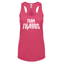 TEAM THANOS Womens Racerback Tank Top