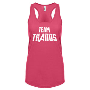 TEAM THANOS Womens Racerback Tank Top