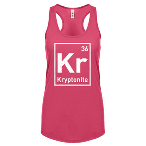 Racerback Kryptonite Womens Tank Top