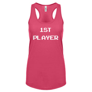 Racerback 1st Player Womens Tank Top