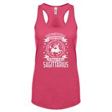 Sagittarius Astrology Zodiac Sign Womens Racerback Tank Top