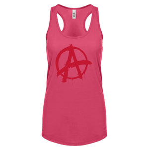 Racerback Anarchy Womens Tank Top