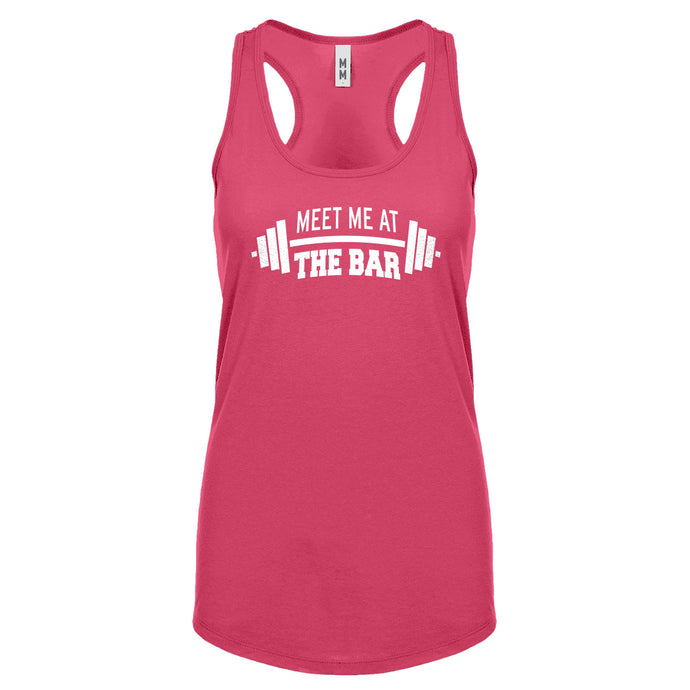 Racerback Meet me at the Bar Womens Tank Top