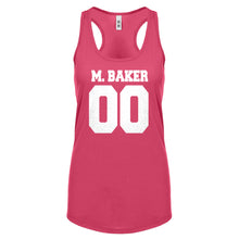 M. BAKER 00 Womens Racerback Tank Top