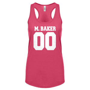M. BAKER 00 Womens Racerback Tank Top