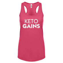Racerback Keto Gains Womens Tank Top