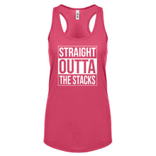 Racerback Straight Outta the Stacks Womens Tank Top