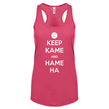 Racerback Keep Kame and Hame Ha Womens Tank Top