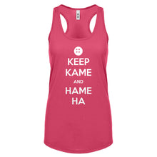 Racerback Keep Kame and Hame Ha Womens Tank Top