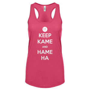 Racerback Keep Kame and Hame Ha Womens Tank Top