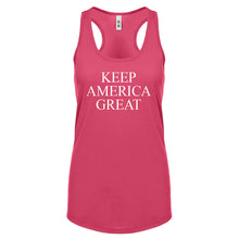 Keep America Great Womens Racerback Tank Top
