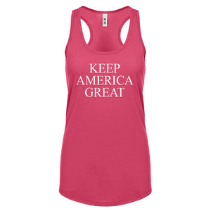 Keep America Great Womens Racerback Tank Top