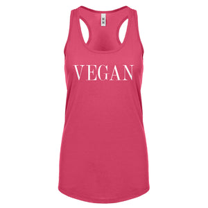 Racerback Vegan Vogue Womens Tank Top