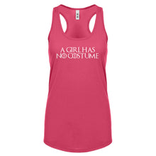 Racerback A Girl Has No Costume Womens Tank Top