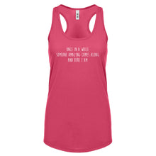 Once in a While Womens Racerback Tank Top