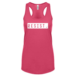 Racerback Resist Womens Tank Top