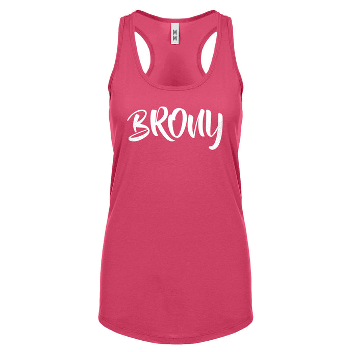 Racerback Brony Womens Tank Top