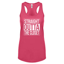 Straight Outta the Closet Womens Racerback Tank Top