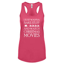 Bake Stuff, Christmas Movies Womens Racerback Tank Top