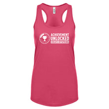Achievement Unlocked Create Offspring Womens Racerback Tank Top