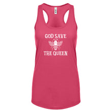 Racerback God Save the Queen Womens Tank Top