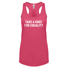 Racerback Take a Knee for Equality Womens Tank Top
