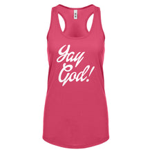 Yay God Womens Racerback Tank Top