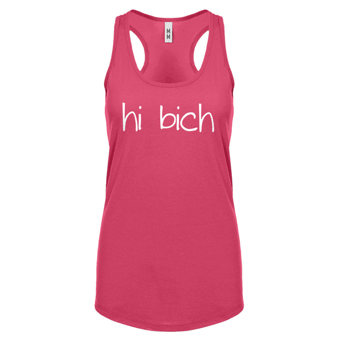 Racerback Hi Bich Womens Tank Top