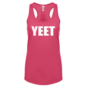 YEET! Womens Racerback Tank Top