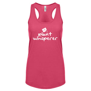 Racerback Plant Whisperer Womens Tank Top