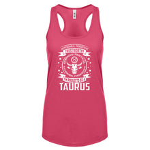 Racerback Taurus Astrology Zodiac Sign Womens Tank Top