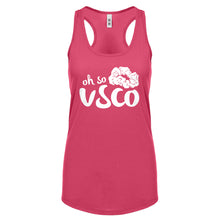 Oh So VSCO Womens Racerback Tank Top