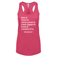Storm Area 51 Runner Womens Racerback Tank Top