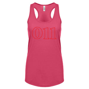 Racerback Eleven Womens Tank Top