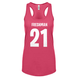 Freshman 21 Womens Racerback Tank Top
