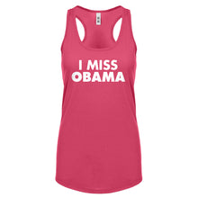 Racerback I Miss Obama Womens Tank Top